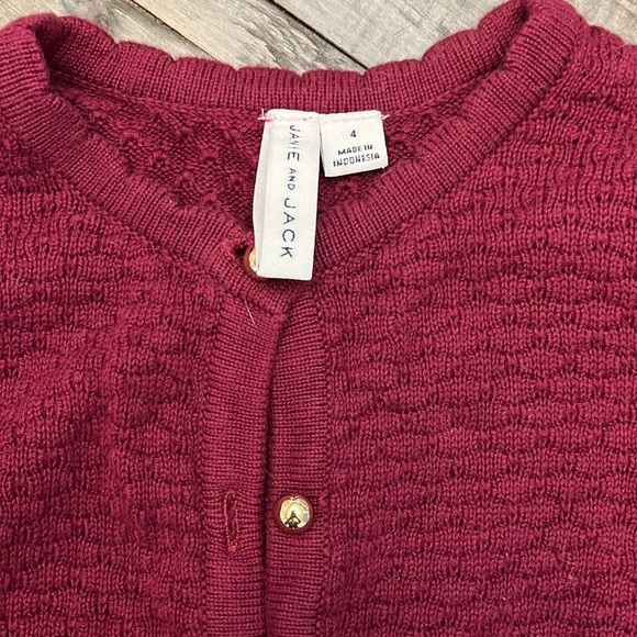 Janie and Jack skirt and sweater size 4 - Picture 2 of 6